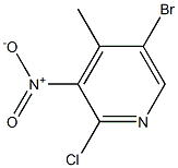 2-氯-3-硝基-4-甲基-5-溴吡啶