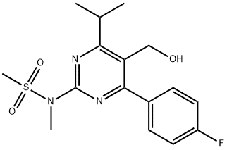 4-(4-氟苯基)-6-異丙基-2-[(N-甲基-N-甲磺酰)氨基]嘧啶-5-甲醇