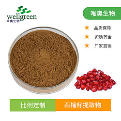 石榴籽提取物 比例10:1 速溶浓缩粉 浸膏粉 唯奥生物
