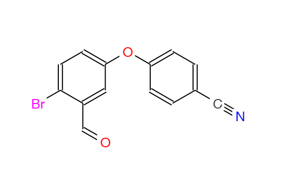 4-(4-溴-3-甲酰基苯氧基)苯甲腈