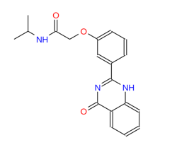 N-異丙基-2-（3-（4-喹唑啉酮-2-基）苯氧基）乙酰胺