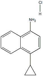 2-carbamimidoyl-N-(4-cyclopropylnaphthalen-1-yl)hydrazine-1-carbothioamide hydrochloride