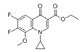 Gati ester; 1-Cyclopropyl-6,7-difluoro-1,4-dihydro-8-methoxy-4-oxo-3-quinolinecarboxylic acid ethyl 
