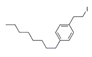 1-(2-Iodoethyl)-4-octylbenzen