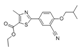 Ethyl 2-(3-cyano-4-isobutoxyphenyl)-4-methyl