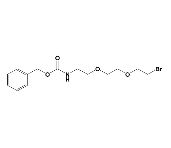 苯甲氧羰胺-PEG2-溴