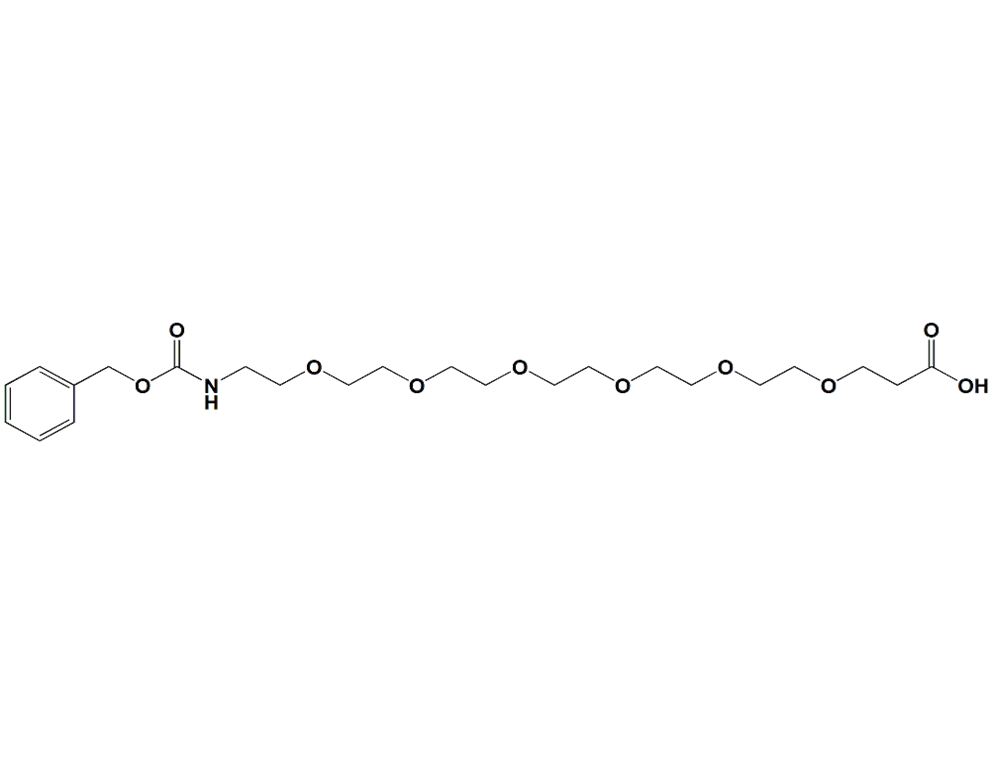 苯甲氧羰胺-PEG6-丙酸