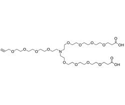 N-(炔丙基-PEG4)-N-双(PEG4-酸)盐酸盐