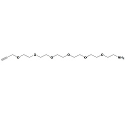 丙炔基-PEG6-胺