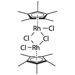 二氯(五甲基环戊二烯基)合铑(III)二聚体