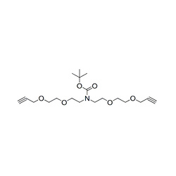 N-叔丁氧羰基-N-双(二聚乙二醇-炔基)