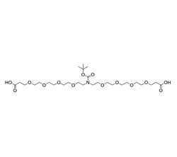 N-叔丁氧羰基-N-双(四聚乙二醇-羧酸)