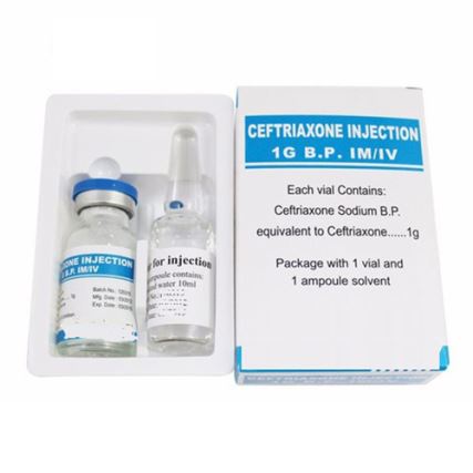 ceftriaxone for injection