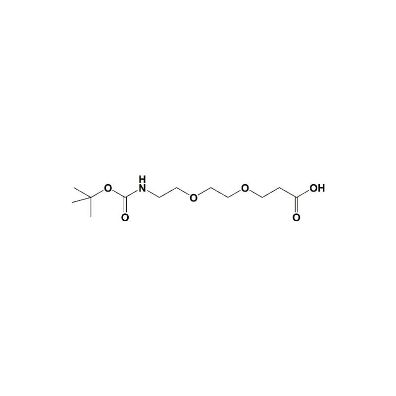 叔丁氧羰基-PEG2-羧酸
