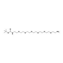 叔丁氧羰基-PEG6-胺