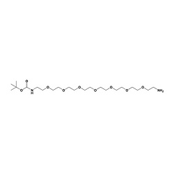 叔丁氧羰基-PEG7-胺