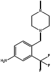 3-三氟甲基-4-[(4-甲基哌嗪-1-基)甲基]苯胺