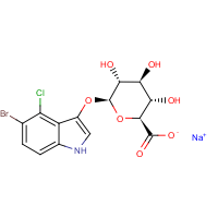 5-溴-4-氯-3-吲哚基-beta-D-葡糖苷酸钠