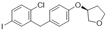 (3S)-3-[4-[(5-Bromo-2-chlorophenyl)methyl]phenoxy]tetrahydrofuran