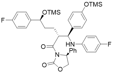 (S)-3-((2R,5S)-5-(4-fluorophenyl)-2-((S)-((4-fluorophenyl)amino)(4-((trimethylsilyl)oxy)phenyl)methy