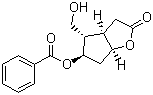 CAS 登录号：39746-00-4, (3aR,4S,5R,6aS)-(-)-5-(苯甲酰氧基)-六氢-4-(羟甲基)-2H-环戊并[b]呋喃-2-酮
