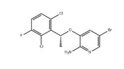 [5-溴-3-[(1R)-(2,6-二氯-3-氟苯基)乙氧基]吡啶-2-基]胺(R)-5-broMo-3-(1-(2,6-dichloro-3-fluorophenyl)ethoxy)pyridin