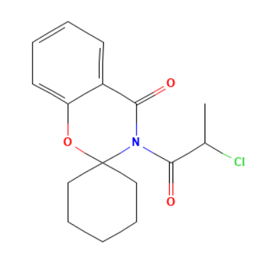 3-（2-氯丙酰）螺[2.3-二氢-4H-13苯并噁嗪-2.1环己烷]-4-酮 CAS 1332594-11-2 