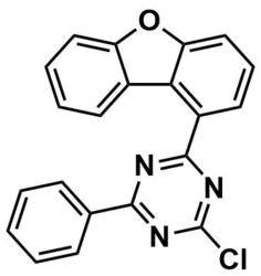 2-氯-4-(二苯并呋喃-1-基)-6-苯基-1,3,5-三嗪