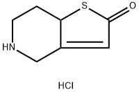 5,6,7,7a- 四氢噻吩并 [3,2-c] 吡啶 -2(4H)- 酮盐酸盐