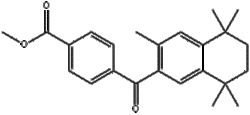 4-[(5,6,7,8- 四氢 -3,5,5,8,8- 五甲基 -2- 萘基 ) 羰基 ] 苯甲酸甲酯