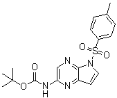 5-甲苯磺?；?5H-吡咯并[2,3-B]吡嗪-2-胺基甲酸叔丁酯