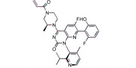 (1R)-6-氟-7-(2-氟-6-羟基苯基)-1-[4-甲基-2-(1-甲基乙基)-3-吡啶基]-4-[(2S)-2-甲基-4-(1-氧代-2-丙烯-1-基)-1-哌嗪基]-吡啶并[2,3-D]嘧啶