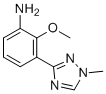 2-甲氧基-3-(1-甲基-1H-1,2,4-三唑-3-基)苯胺 