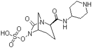硫酸单[(1R,2S,5R)-7-氧代-2-[(4-哌啶基氨基)羰基]-1,6-二氮杂双环[3.2.1]辛-6-基]酯