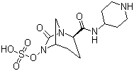 硫酸单[(1R,2S,5R)-7-氧代-2-[(4-哌啶基氨基)羰基]-1,6-二氮杂双环[3.2.1]辛-6-基]酯