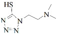 1-(2-二甲基氨基乙基)-1H-5-巯基-四氮唑