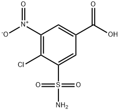 4-氯-3-硝基-5-磺酰胺基苯甲酸