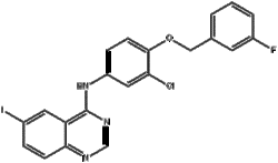 N-[3- 氯 -4-(3- 氟苄氧基 ) 苯基 ]-6- 碘喹唑啉 -4- 胺