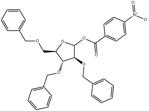 2,3,5- 三 -O- 苄基 -D- 阿拉伯呋喃糖 -1- (4- 硝基苯甲酸酯 )