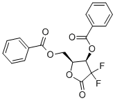 3-2- 脱氧 -2,2- 二氟戊呋喃糖 -1- 酮 3.5- 二安息香酸盐