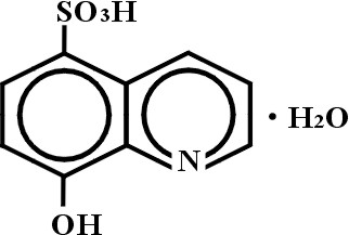 8-羥基喹啉-5-磺酸水合物