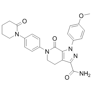 4,5,6,7-四氫-1-(4-甲氧基苯基)-7-氧代-6-[4-(2-氧代-1-哌啶基)苯基]-1H-吡唑并[3,4-c]吡啶-3-甲酰胺