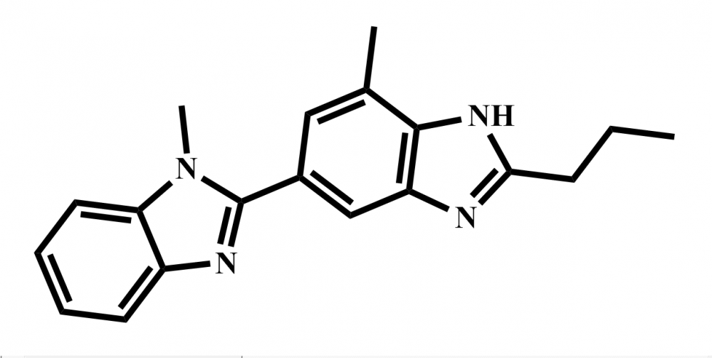 2-正丙基-4-甲基-6-(1-甲基苯并咪唑-2-基)苯并咪唑