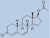 17-乙酰氧; 基雌甾-4,6-二烯-3酮