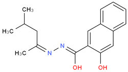N-(1,3-二甲基丁烯)-3-羟基-2-萘并肼