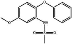 N-（5-甲氧基-2-苯氧基苯基）甲磺酰胺