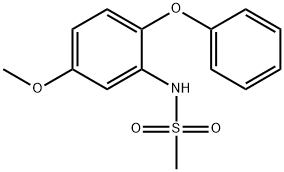 N-（5-甲氧基-2-苯氧基苯基）甲磺酰胺