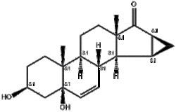 (3b,5b,15a,16a)-15,16-Dihydro-3,5-dihydroxy-3'H-cycloprop[15,16]androsta-6,15-dien-17-one