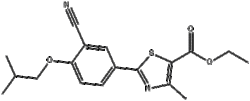 Ethyl 2-(3-cyano-4-isobutoxyphenyl)-4-methylthiazole-5-carboxylate