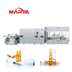 Ampoule liquid washing filling sealing line